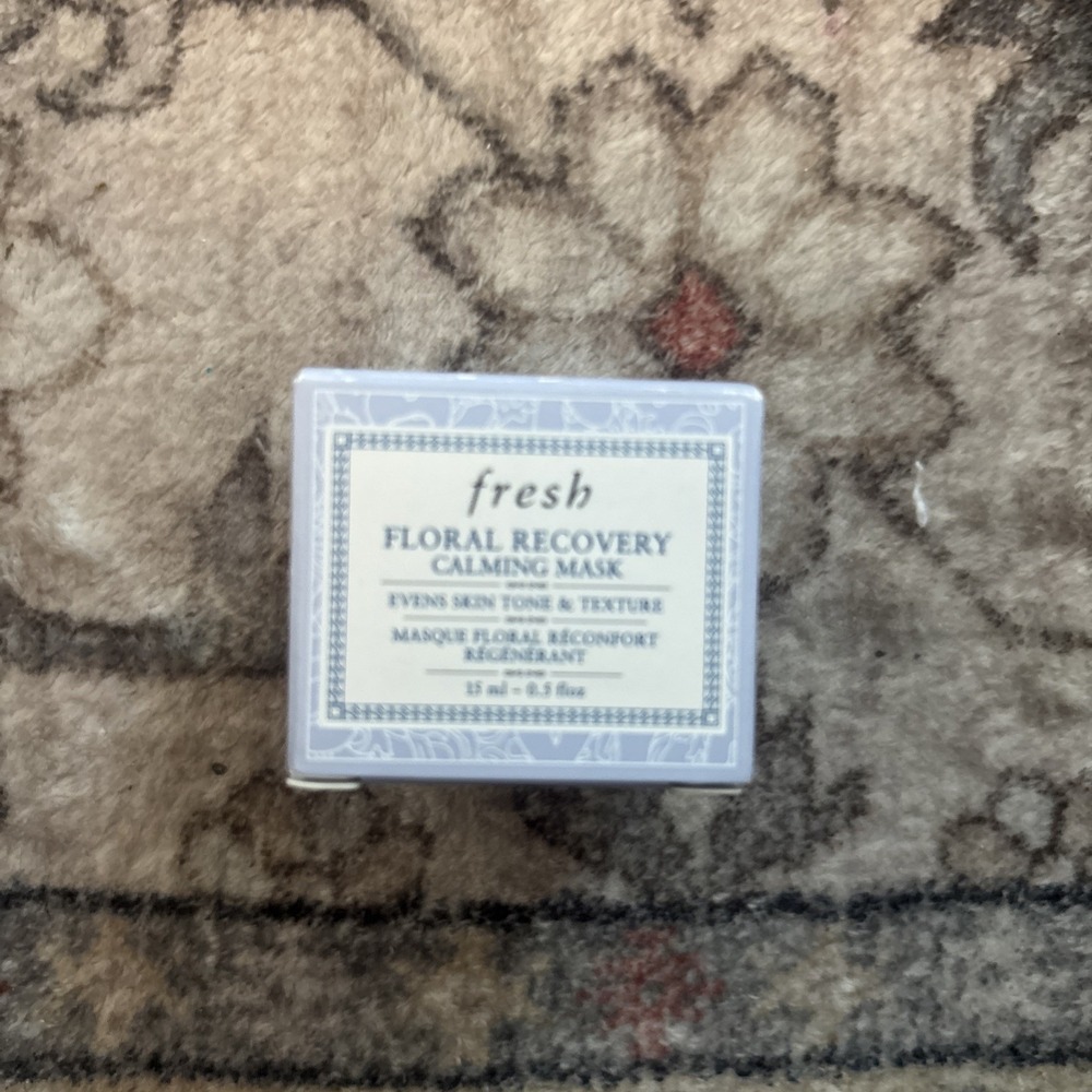 Fresh Floral Recovery Calming Mask Face Cream Travel Size 0.5oz/15ml